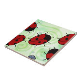 Ladybug Fliese (Seite)