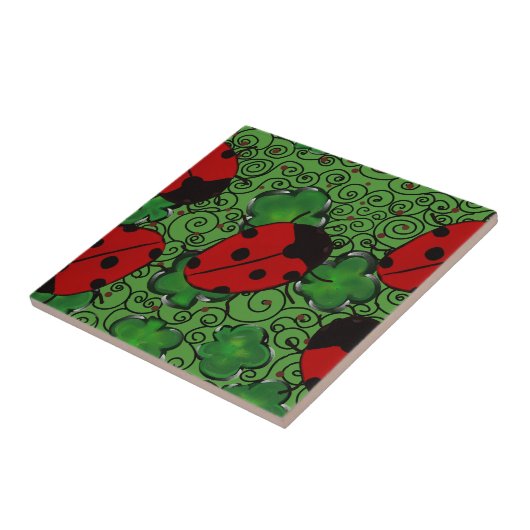 Ladybug Fliese (Seite)