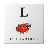 Ladybug Fliese (Vorderseite)