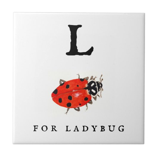 Ladybug Fliese (Vorderseite)