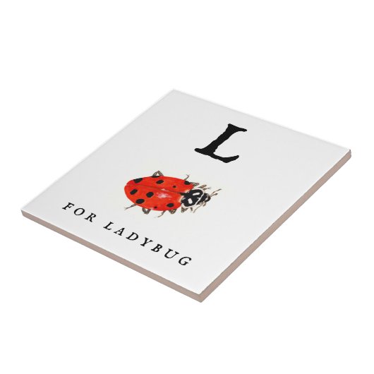 Ladybug Fliese (Seite)