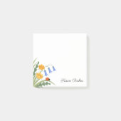 Ladybug Floral Bluebells Buttercup Sticky Post-it Klebezettel (Vorderseite)
