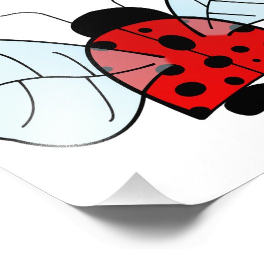Ladybug Fotodruck (Ecke)