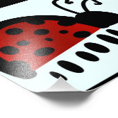 Ladybug Fotodruck (Ecke)