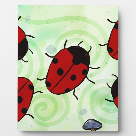 Ladybug Fotoplatte (Vorderseite)