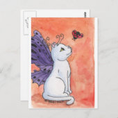 Ladybug Friend Postkarte (Vorne/Hinten)