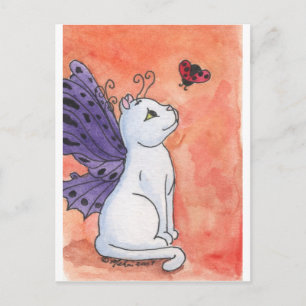 Ladybug Friend Postkarte