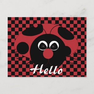 Ladybug Fun Postkarte