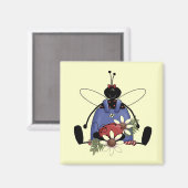 Ladybug Garden Tshirts und Geschenke Magnet (Vorderseite/Rückseite)