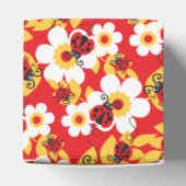 Ladybug gemusterte Kinder Party oder Osterbox Geschenkschachtel (Oben)