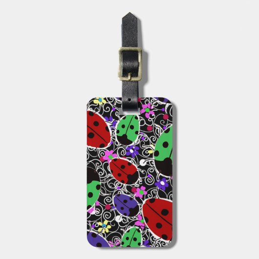 Ladybug Gepäckanhänger (Vorderseite vertikal)