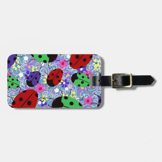 Ladybug Gepäckanhänger (Vorderseite horizontal)