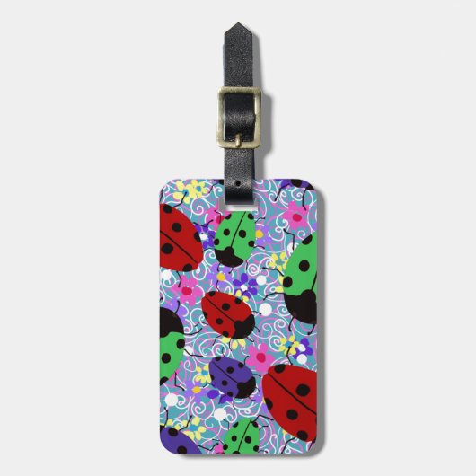 Ladybug Gepäckanhänger (Vorderseite vertikal)