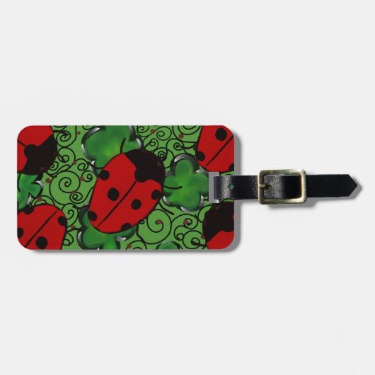 Ladybug Gepäckanhänger (Vorderseite horizontal)