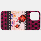 Ladybug Gepunktet Bug Case-Mate iPhone Hülle (Hinten (horizontal))