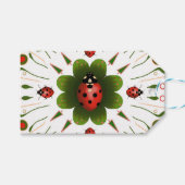 Ladybug-Geschenk-Tag Geschenkanhänger (Vorderseite (Horizontal))
