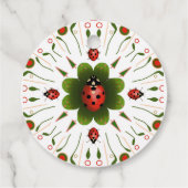 Ladybug-Geschenk-Tag Geschenkanhänger (Rückseite)