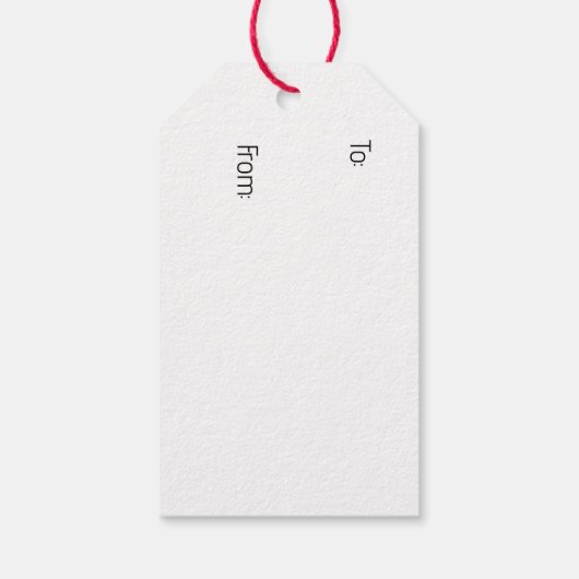 Ladybug Geschenkanhänger (Rückseite)