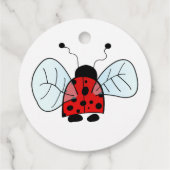 Ladybug Geschenkanhänger (Rückseite)
