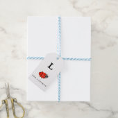 Ladybug Geschenkanhänger (Mit Garn)