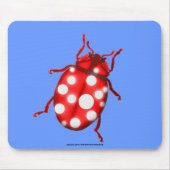 LadyBug Geschenke für Gärtner Mousepad (Vorne)