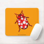 LadyBug Geschenke für Gärtner Mousepad (Mit Mouse)