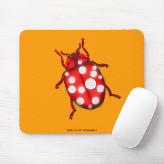 LadyBug Geschenke für Gärtner Mousepad (Mit Mouse)