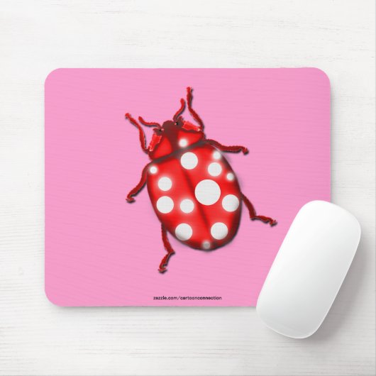 LadyBug Geschenke für Gärtner Mousepad (Mit Mouse)