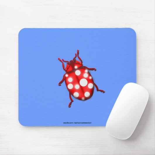 LadyBug Geschenke für Gärtner Mousepad (Mit Mouse)