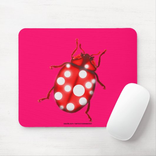 LadyBug Geschenke für Gärtner Mousepad (Mit Mouse)