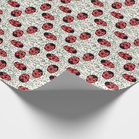 Ladybug Geschenkpapier (Ecke)