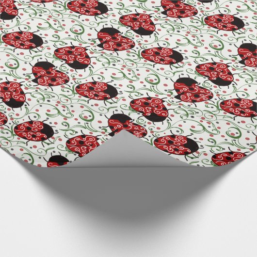 Ladybug Geschenkpapier (Ecke)
