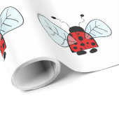 Ladybug Geschenkpapier (Rolleneckpunkt)