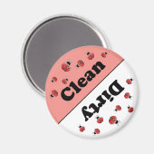 Ladybug Geschirrspüler Magnet (Vorderseite/Rückseite)