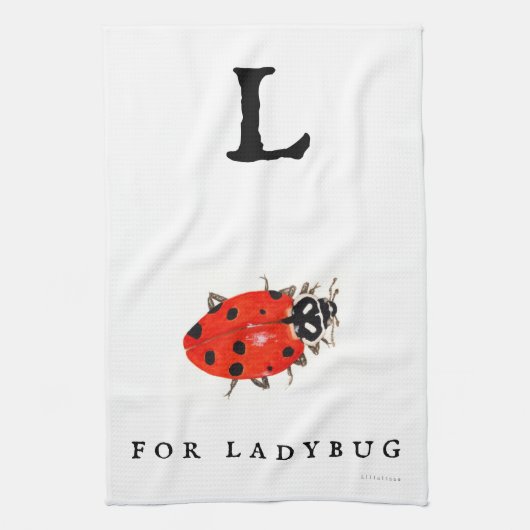 Ladybug Geschirrtuch (Vertikal)