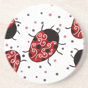 Ladybug Getränkeuntersetzer