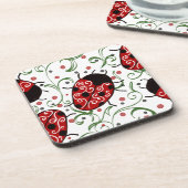 Ladybug Getränkeuntersetzer (Linke Seite)