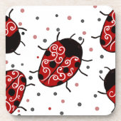 Ladybug Getränkeuntersetzer (Vorderseite)