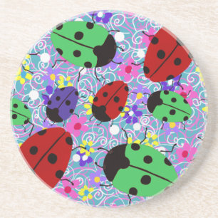 Ladybug Getränkeuntersetzer