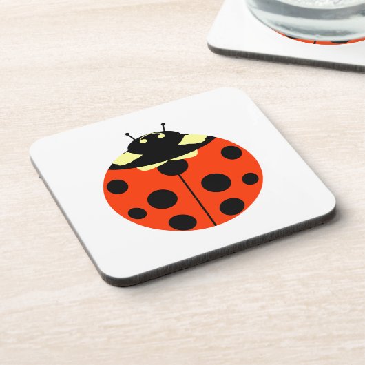 Ladybug Getränkeuntersetzer (Linke Seite)