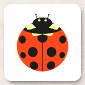 Ladybug Getränkeuntersetzer (Vorderseite)