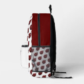 Ladybug Glitzern - Weißer individuelle Name Bedruckter Rucksack (Rechts)