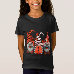 Ladybug Gnomes Tomte Skandinavien Drei Gärten T-Shirt