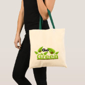 Ladybug Go Green Tragetasche (Vorderseite (Produkt))