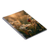 Ladybug Golden Meadow Notebook Notizblock (Rechte Seite)