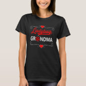 Ladybug-Grandma-Geschenk T-Shirt (Vorderseite)
