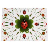 Ladybug Große Geschenktasche Geschenktüte (Vorderseite)