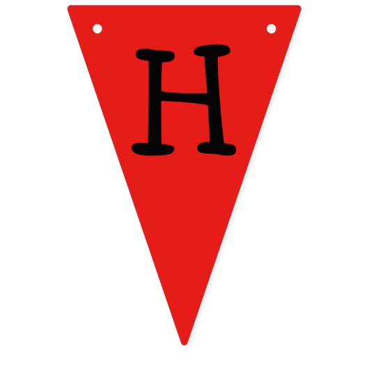 Ladybug Happy Birthday Bunting Flag Banner (Zweite Fahne)