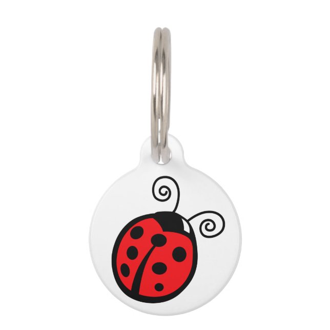 Ladybug Haustiermarke (Vorderseite)