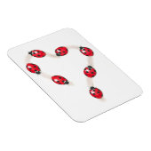 Ladybug Heart Flexi Magnet (Rechte Seite)